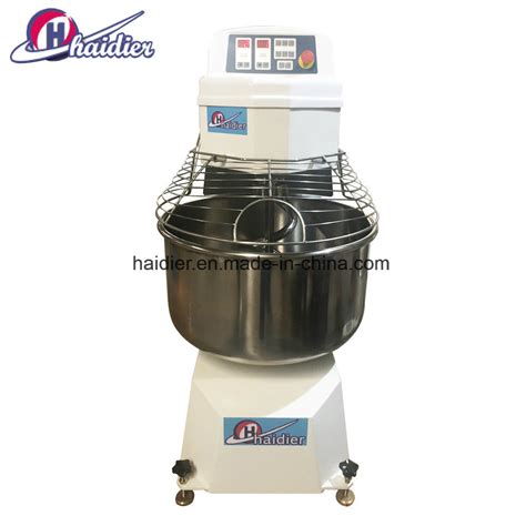 Commercial 100kg Dough Kneading Machine Spiral Dough Mixer China