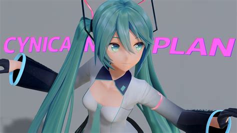 Mmd 4k60fps シニカルナイトプラン Yyb式初音ミク10th Youtube