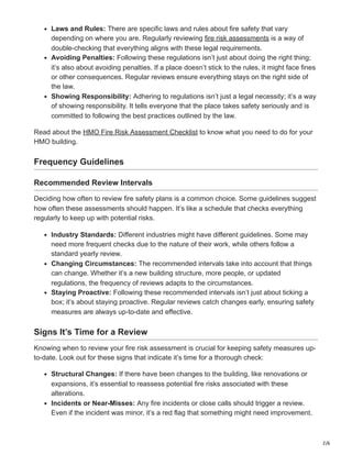 Alllandlordcertificates Co Uk How Often Should You Review Fire Risk