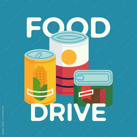 Canned Food Drive Logo