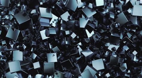 Free download | HD wallpaper: Cube 3D, black cubes digital wallpaper ...