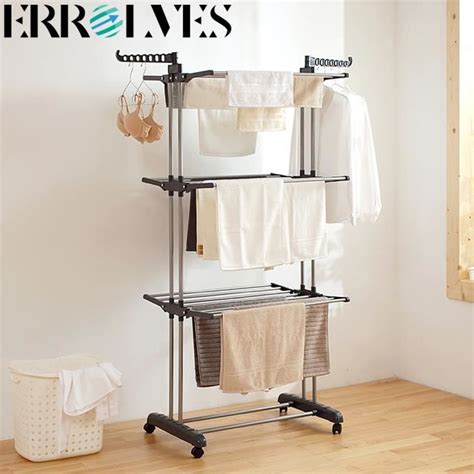 Errolvess Choir Linge Pliable Avec Roulettes Niveaux Gris Et