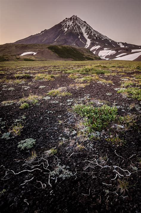 HD Wallpaper Landscape Photo Of A Mountain Russia Kamchatka