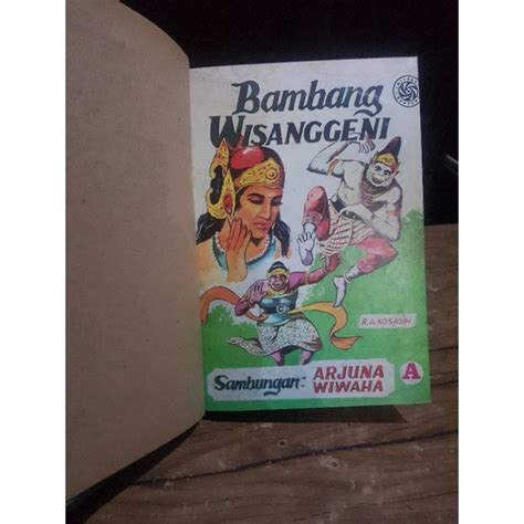 Jual Komik Wayang Bambang Wisanggeni RA Kosasih Shopee Indonesia