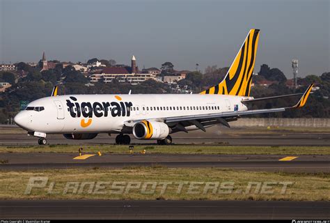 VH VOR Tigerair Australia Boeing 737 8FE WL Photo By Maximilian Kramer