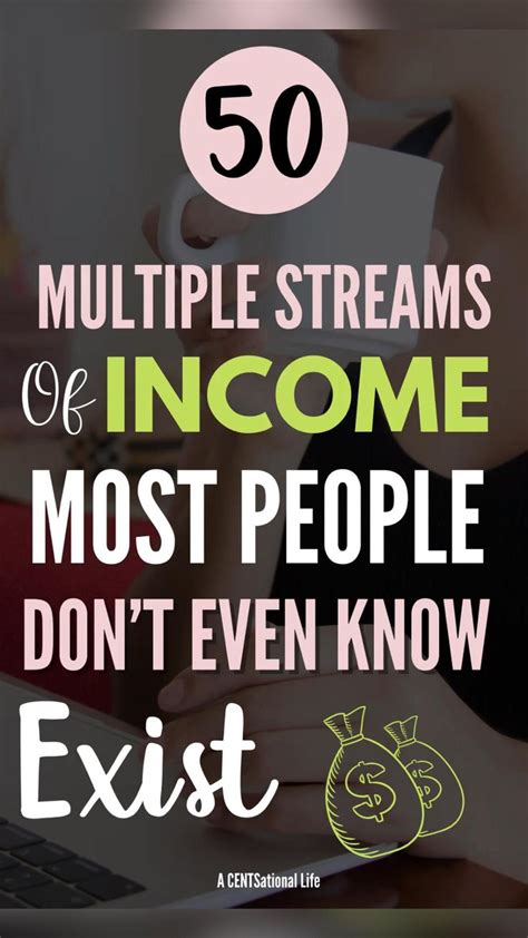 50 Multiple Streams Of Income Creative Ways To Make Money Earn