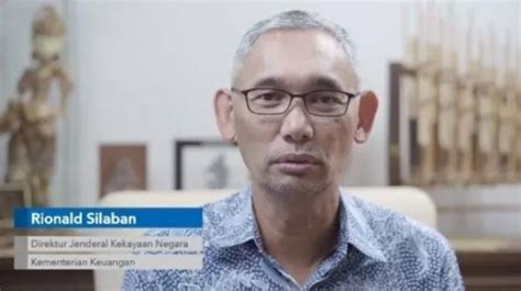 Sosok Rionald Silaban Orang Terkaya Anak Buah Sri Mulyani Dibilang