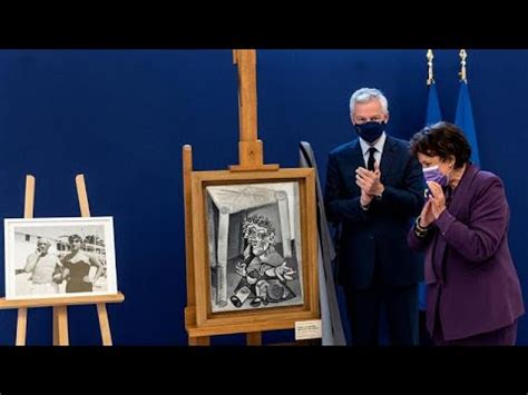 Huit Oeuvres In Dites De Picasso C D Es La France Par Sa Fille Maya