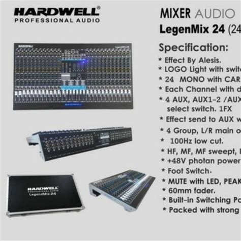 Mixer Hardwell Legend Mix 24 Original Lazada Indonesia