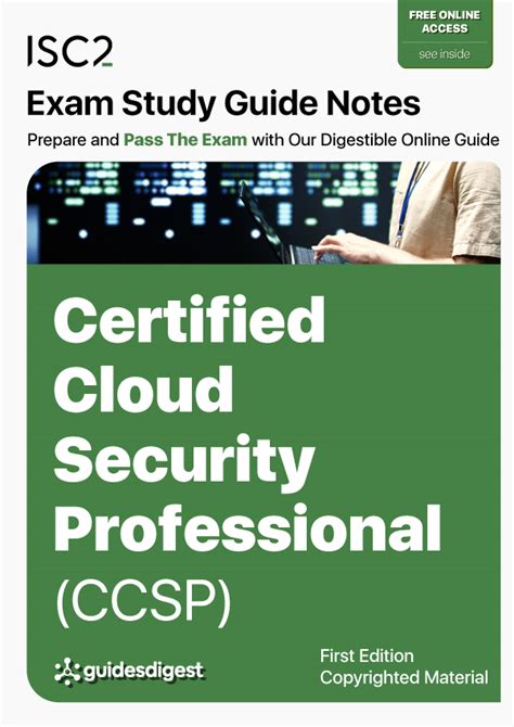 Isc Certified Cloud Security Professional Ccsp Study Guides Notes