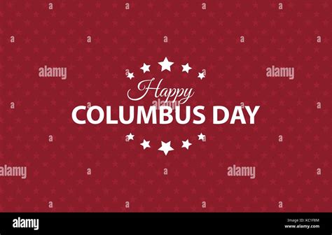 Columbus Day Background Vector Illustration Stock Vector Image And Art