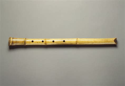 Brooklyn Museum: Asian Art: Flute (Shakuhachi?)