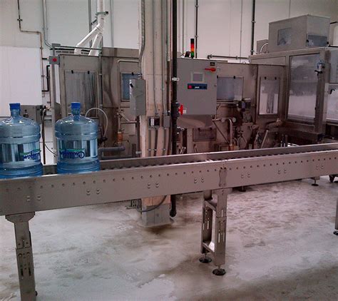 Stainless Steel Conveyer Bottling Equipment Steelhead Inc