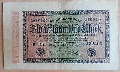 Reichsbanknote 20000 Online Kaufen EBay