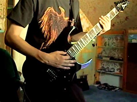 Pantera Floods Guitar Solo Outro Cover Dedicated To My Dad Youtube