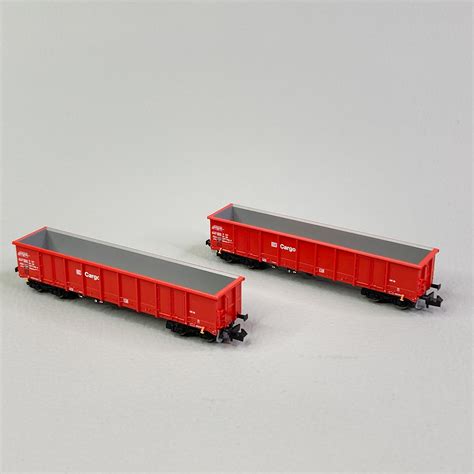 Wagons Tombereaux Eanos X Bogies Db Fleischmann