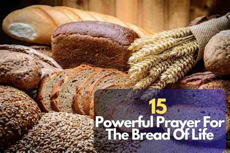 15 Powerful Prayer For The Bread Of Life Bible Verses Of The Day