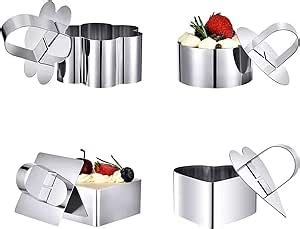 Amazon Sweton Cake Rings Cooking Rings Dessert Mousse Mold