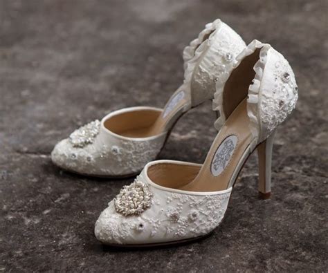 Picture Of Gorgeous Vintage Wedding Shoes