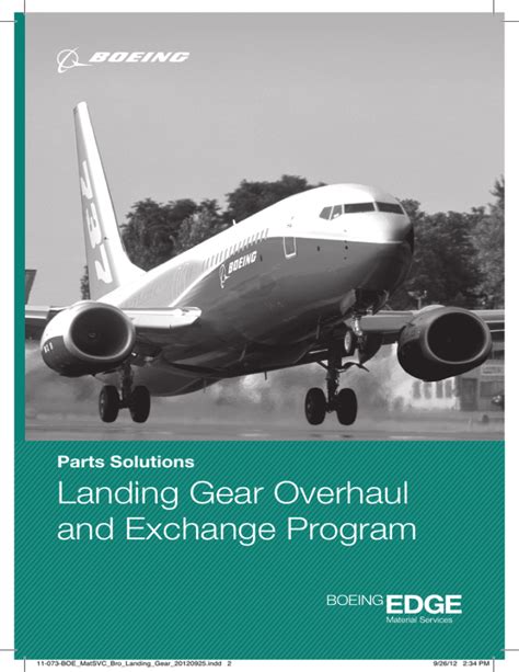 Landing Gear Overhaul And Exchange Program