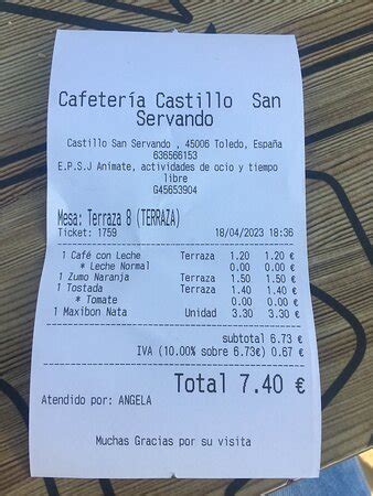 CAFETERIA CASTILLO SAN SERVANDO, Toledo - Restaurant Reviews, Photos & Phone Number - Tripadvisor