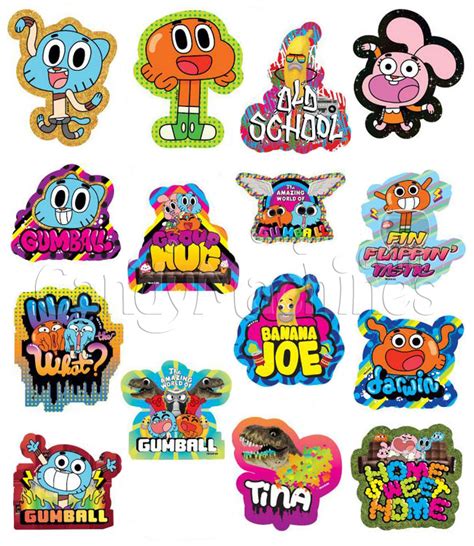 Buy Amazing World Of Gumball Vending Stickers Vending Machine