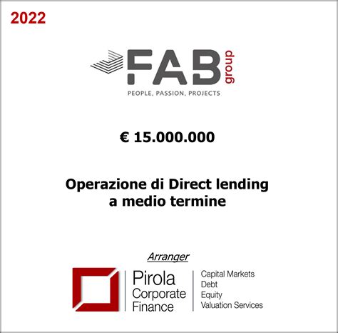 Archivi Operazioni Pirola Corporate Finance