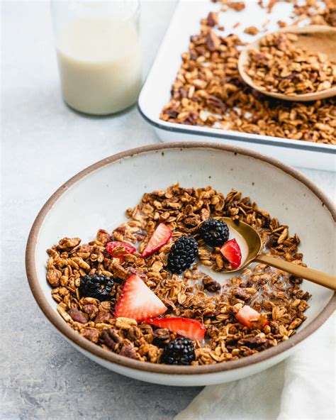 Favorite Healthy Granola Recipe A Couple Cooks