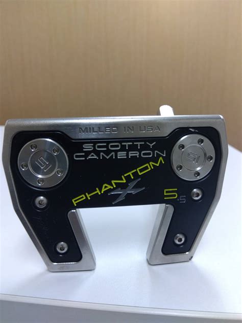 【やや傷や汚れあり】titleist Scottycameron Phantom X 55 スコッティキャメロン ファントム エックス 5