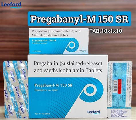 Pregabalin 150mg Methylcobalamin 1500 Mcg Tablet 7 5 Mg At 1500 Box