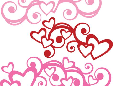 Flourish Clipart Svg Heart Flourishes Png Download Large Size Png