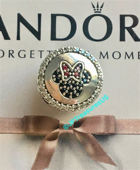 Authentic Pandora Disney Mickey And Minnie Sparkling Icons Charm With