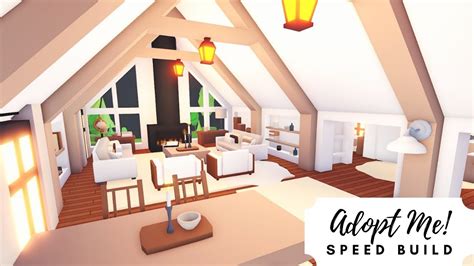 Aesthetic Cottage Treehouse Speed Build Roblox Adopt Me Youtube