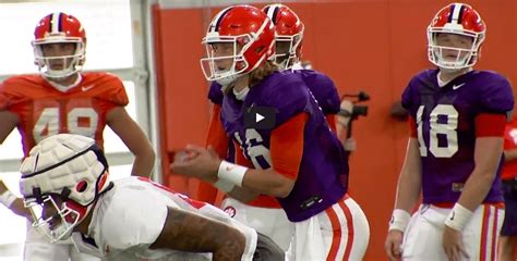 Clemson Football Practice Video – Clemson Sports News