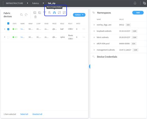 Running Generic Device Operations Commands In Contrail Command