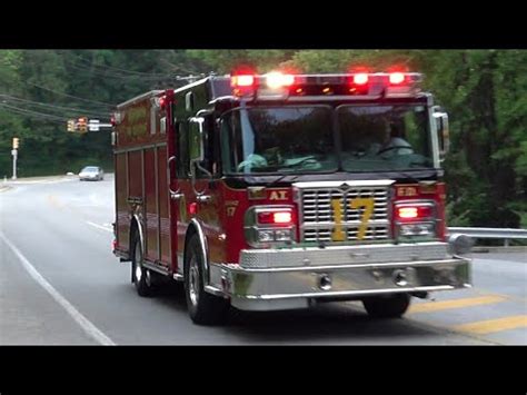 Aston Township Fire Department Squad Responding Youtube