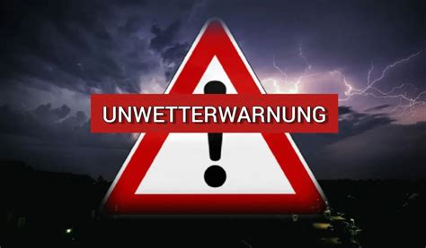 Update zum Unwetter Schulen teilweise geschlossen Höchste Warnstufe