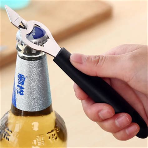 multifunctional portable bottle opener creative personality stainless