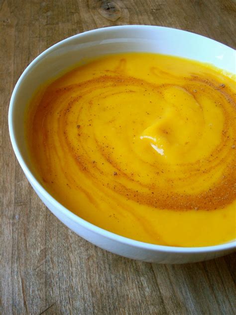 Butternut Squash Soup With Agave Nutmeg Swirl Gluten Free Vegan