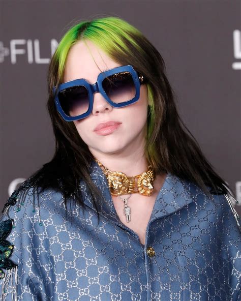 Billie Eilish Wore Silk Gucci Pajamas On The Red Carpet POPSUGAR