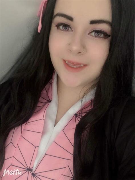 Nezuko Cosplay Demon Slayer Kimetsu No Yaiba Amino