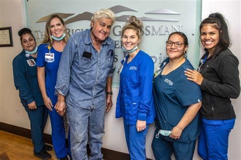 Photo Shows Jay Leno As He Leaves Hospital After Being Burned In Garage