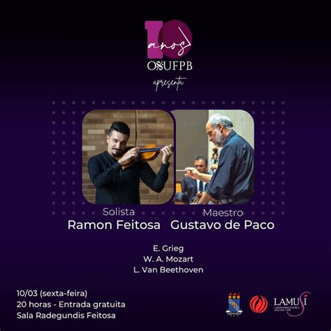 Osufpb Faz Concerto Cujo Conceito Celebra A Temporada Em Que Se