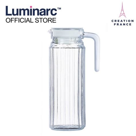 Jual Pitcher Kaca Gagang I Teko Kaca I Water Jug Luminarc Quadro L