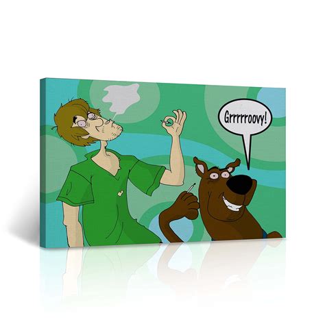 Shaggy And Scooby Smoking Weed