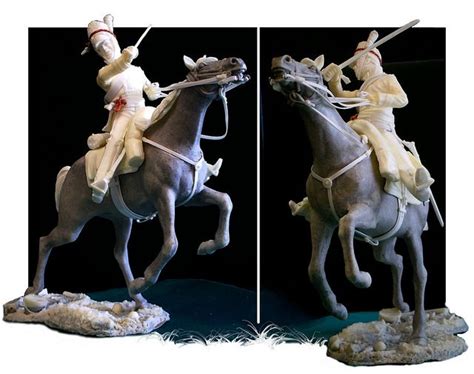 Scots Greys Charge Waterloo Military Modelling Miniature Model