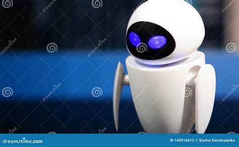 Robot Android Eva Character from Animation Movie WALL-E by Disney and ...