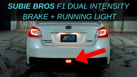 Wrx Sti F Led Rear Fog Light Update Dual Intensity Plug