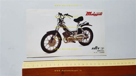 Malaguti Fifty 50 HF Special Depliant Originale ITALIANO MotoFox