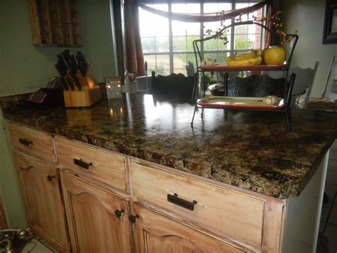 DittoDecorating: Faux Granite Countertops